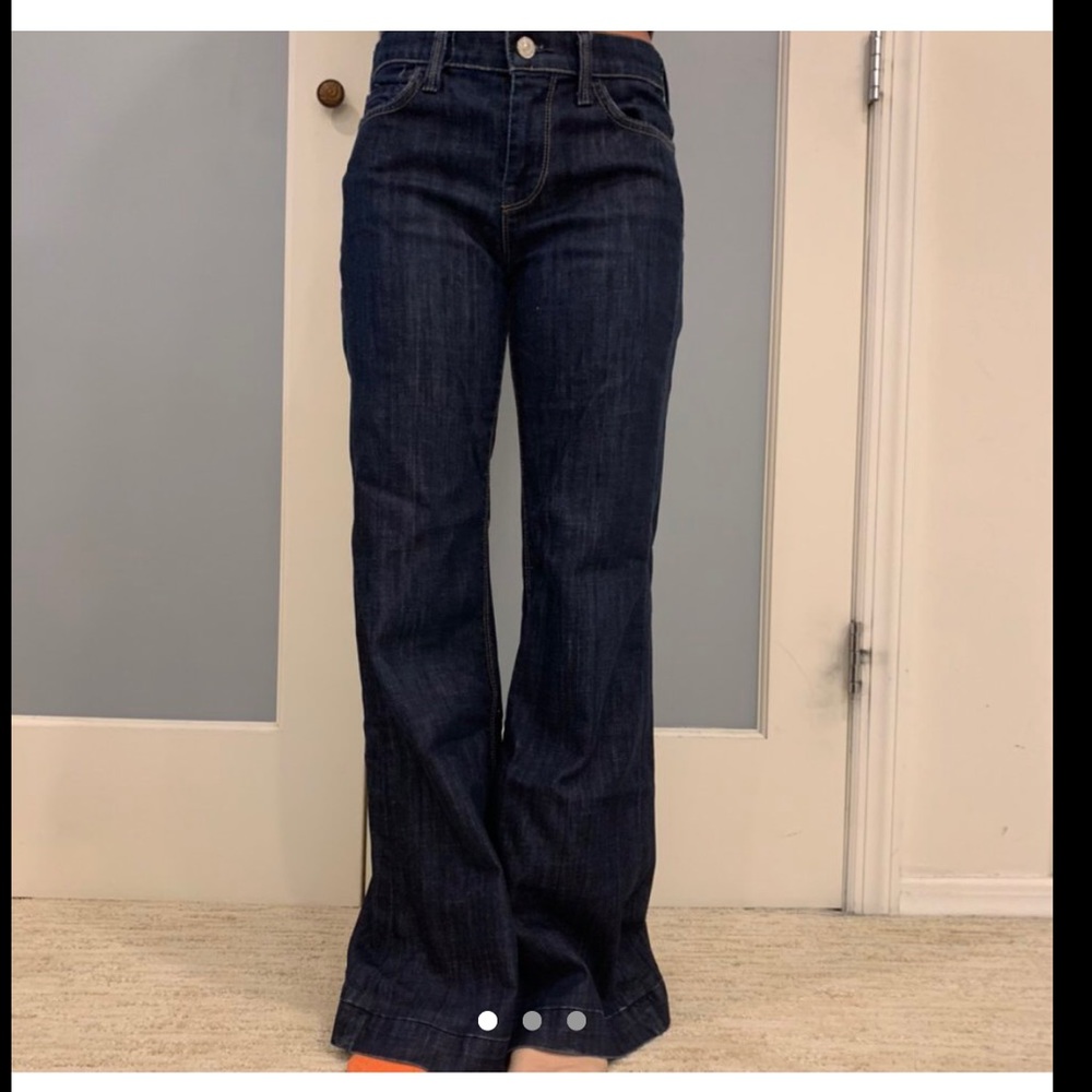 7 For All Mankind Ginger Flare wide leg Jeans